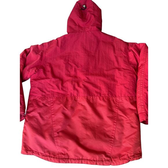 Vintage Black Ice hooded sherpa lined jacket in red size XL - Picture 8 of 16